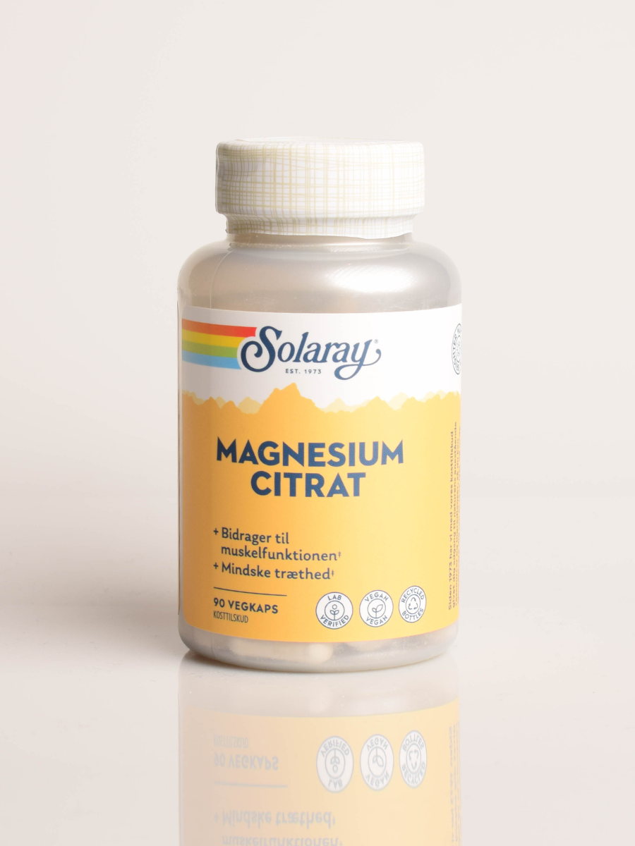 Solaray Magnesiumcitrat (90 Kapseln)