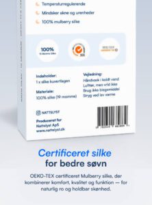 Spannleintuch aus 100 % Maulbeerseide (OEKO-TEX) Dunkelgrau