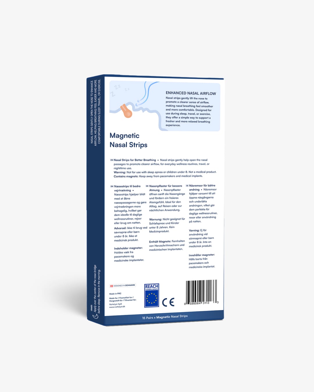 Nattelyst™ Magnetische Nasenpflaster (Besser atmen)