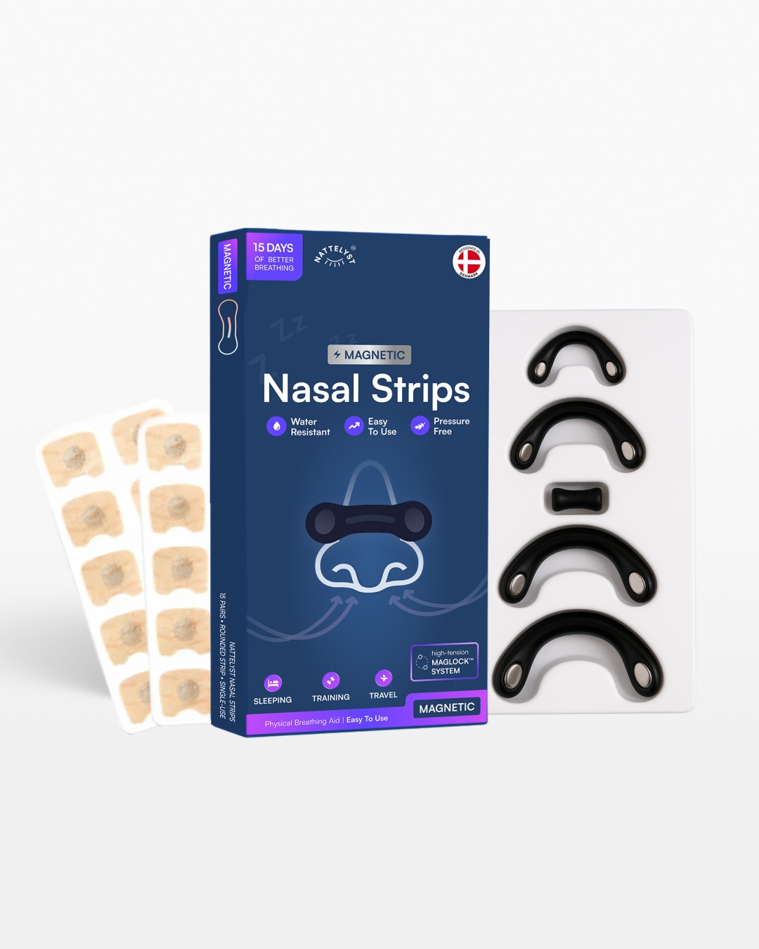 Nachfüllpack für magnetische Nasenpflaster