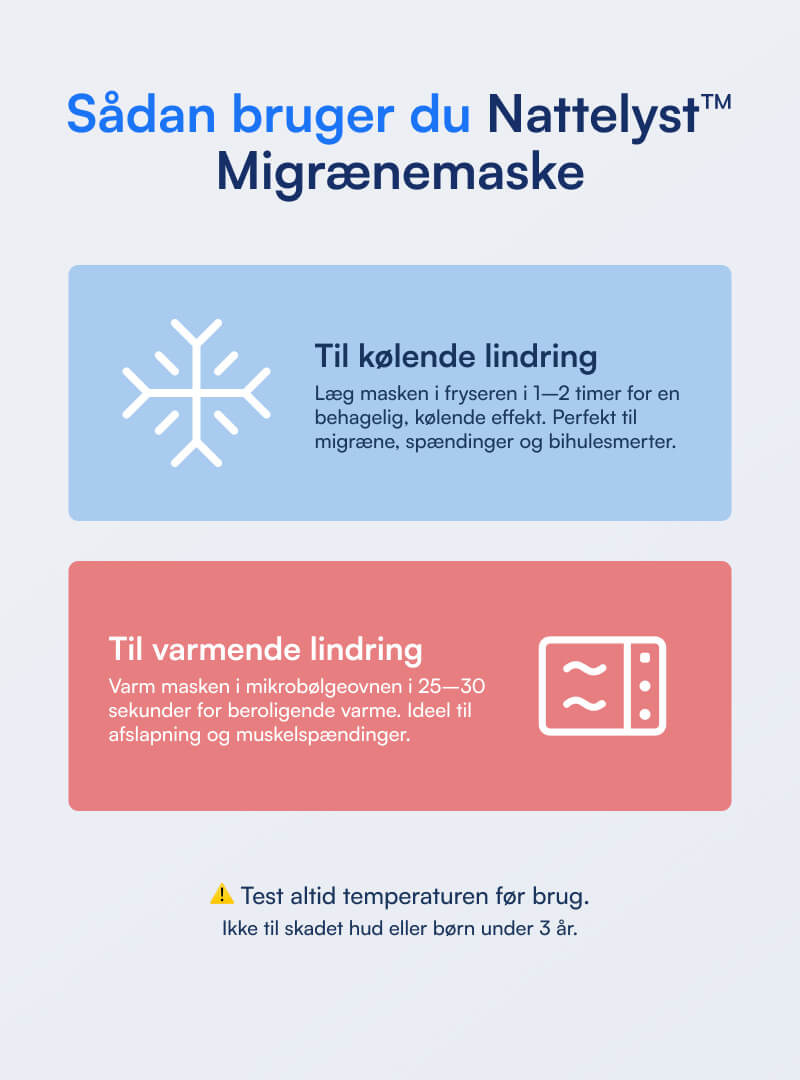 Nattelyst™ Migränemaske (Full Coverage)