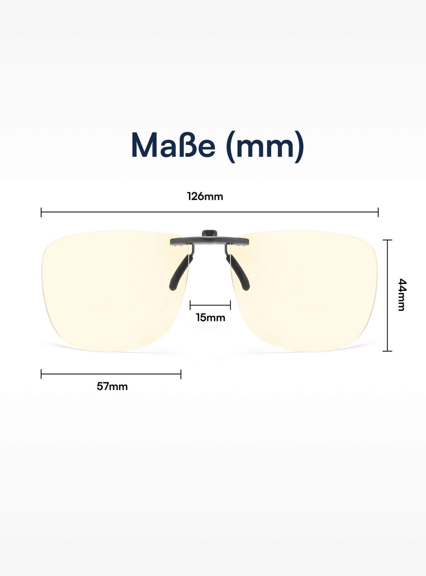 Clip On® Blaulichtfilter für Brillen