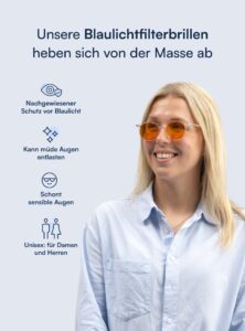 Meridian Blaulichtfilterbrille
