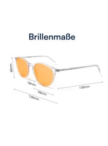 Meridian Blaulichtfilterbrille