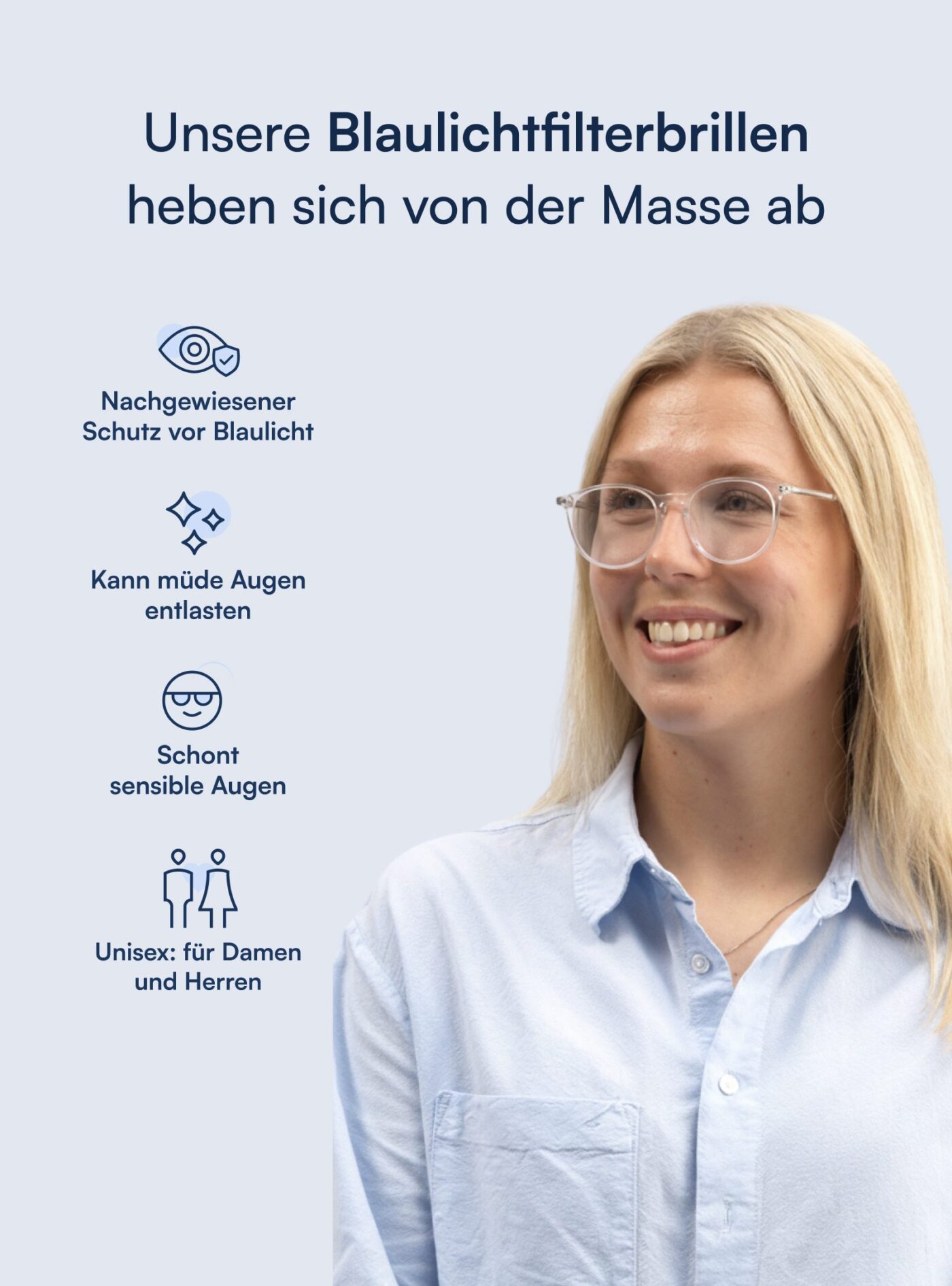 Meridian Blaulichtfilterbrille