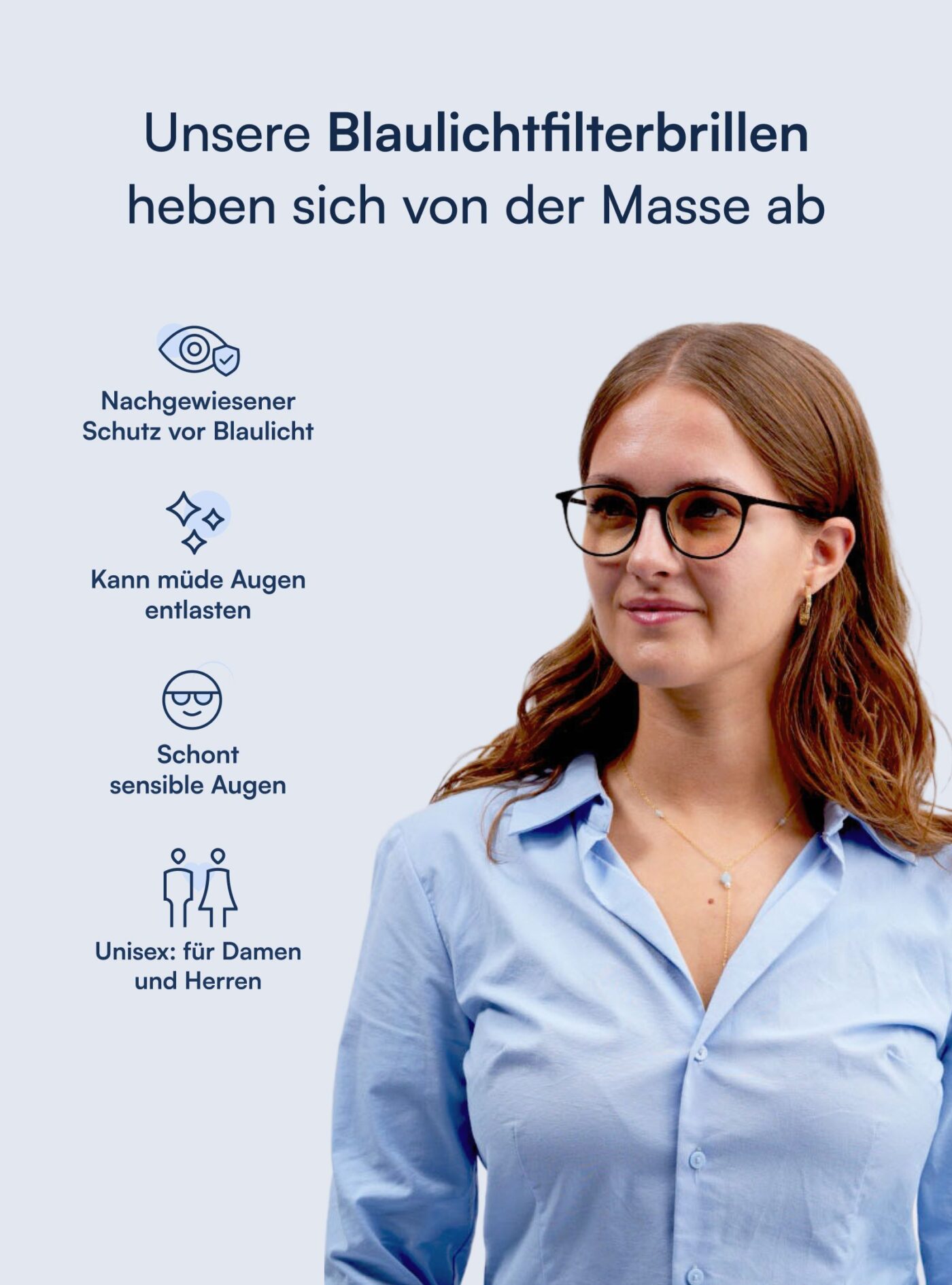 Meridian Blaulichtfilterbrille