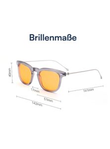 OBSIDIAN Blaulichtfilterbrille