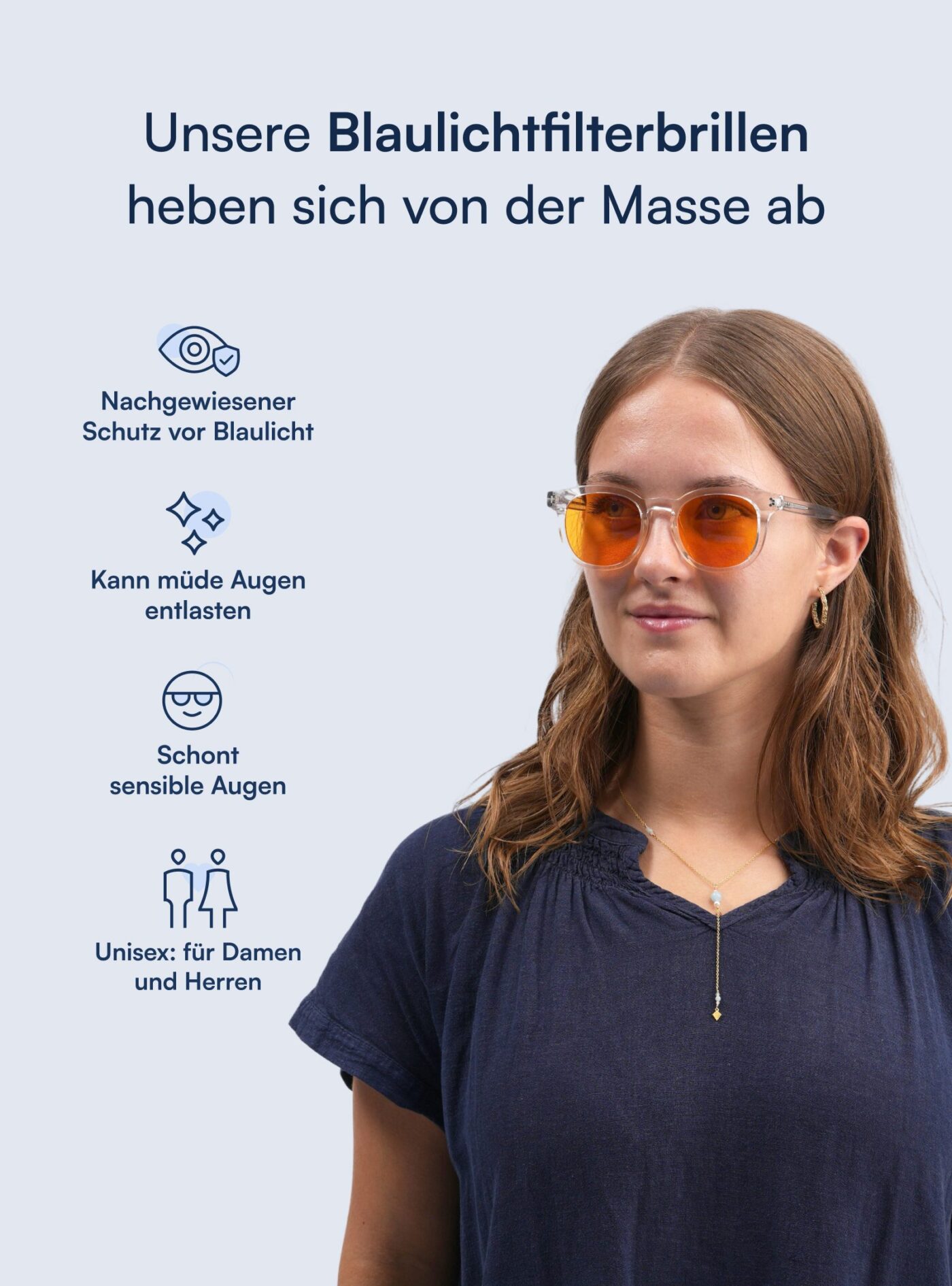 Stellar Blaulichtfilterbrille