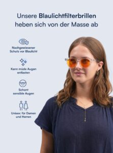 Stellar Blaulichtfilterbrille