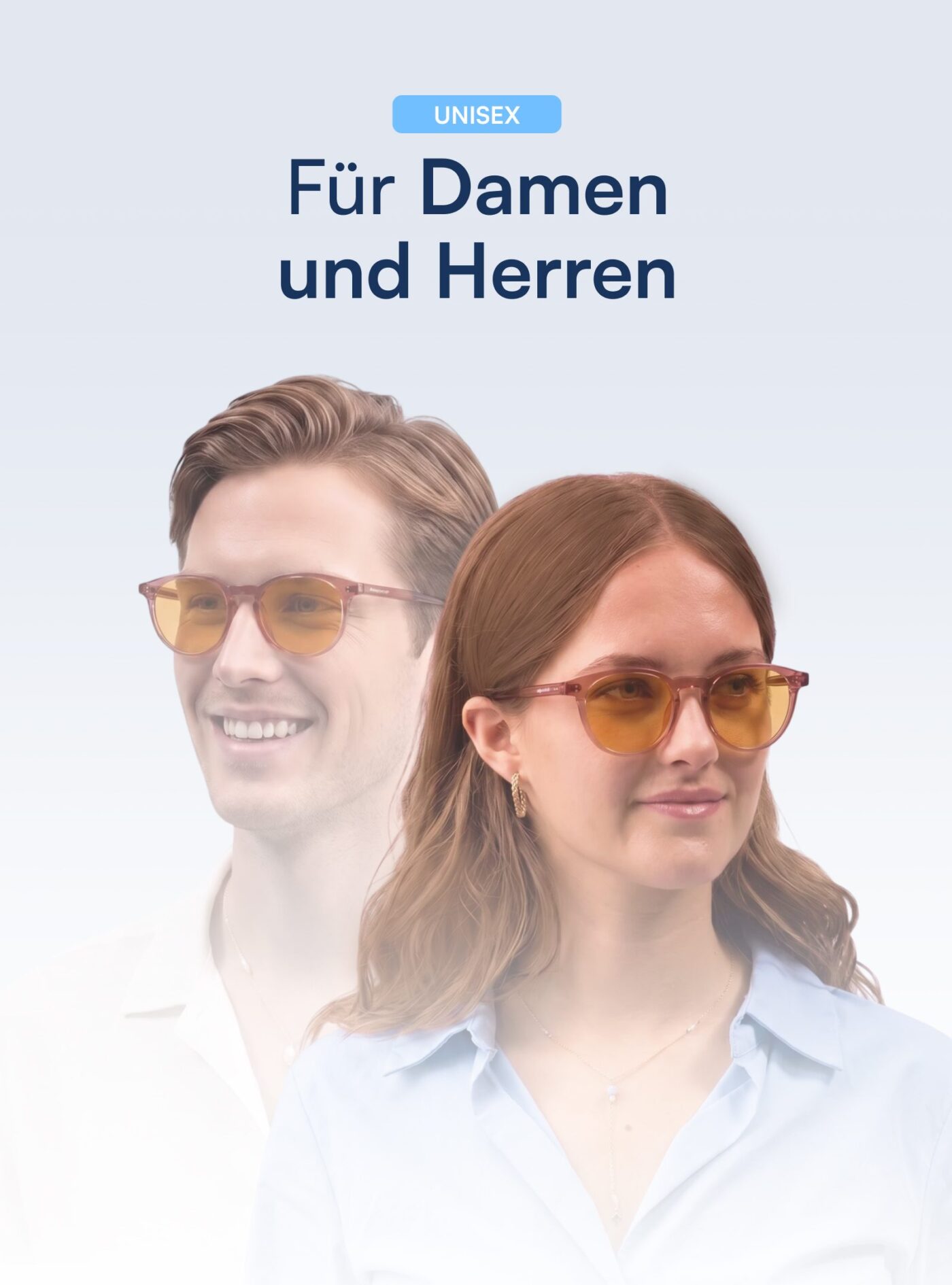 Amber Blaulichtfilterbrille