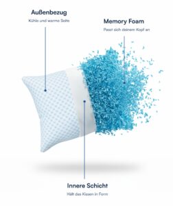 Dreamy Pillow (Bambus & Memory Foam)