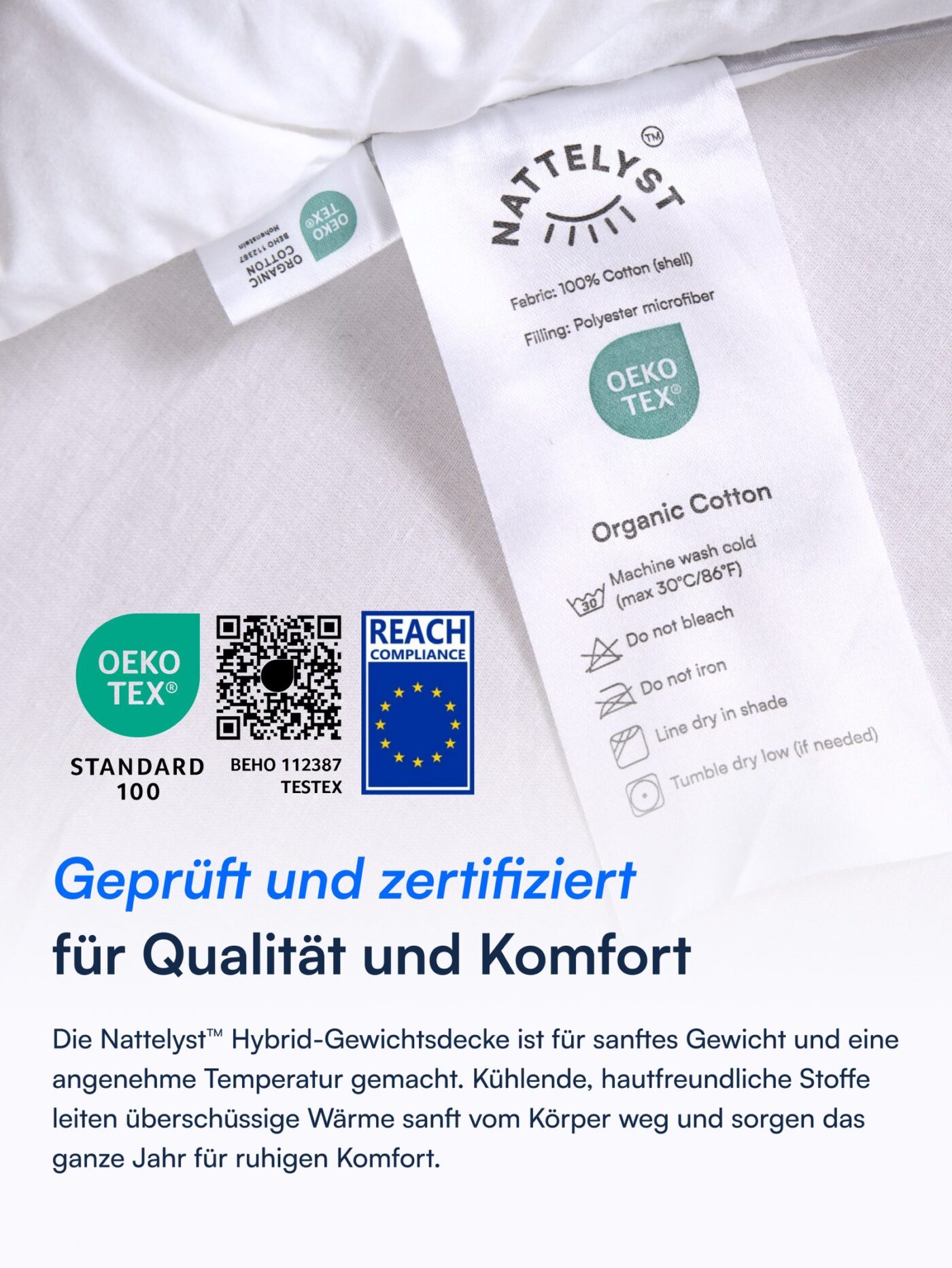 Nattelyst™ Hybrid-Gewichtsdecke