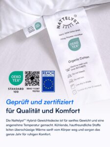 Nattelyst™ Hybrid-Gewichtsdecke