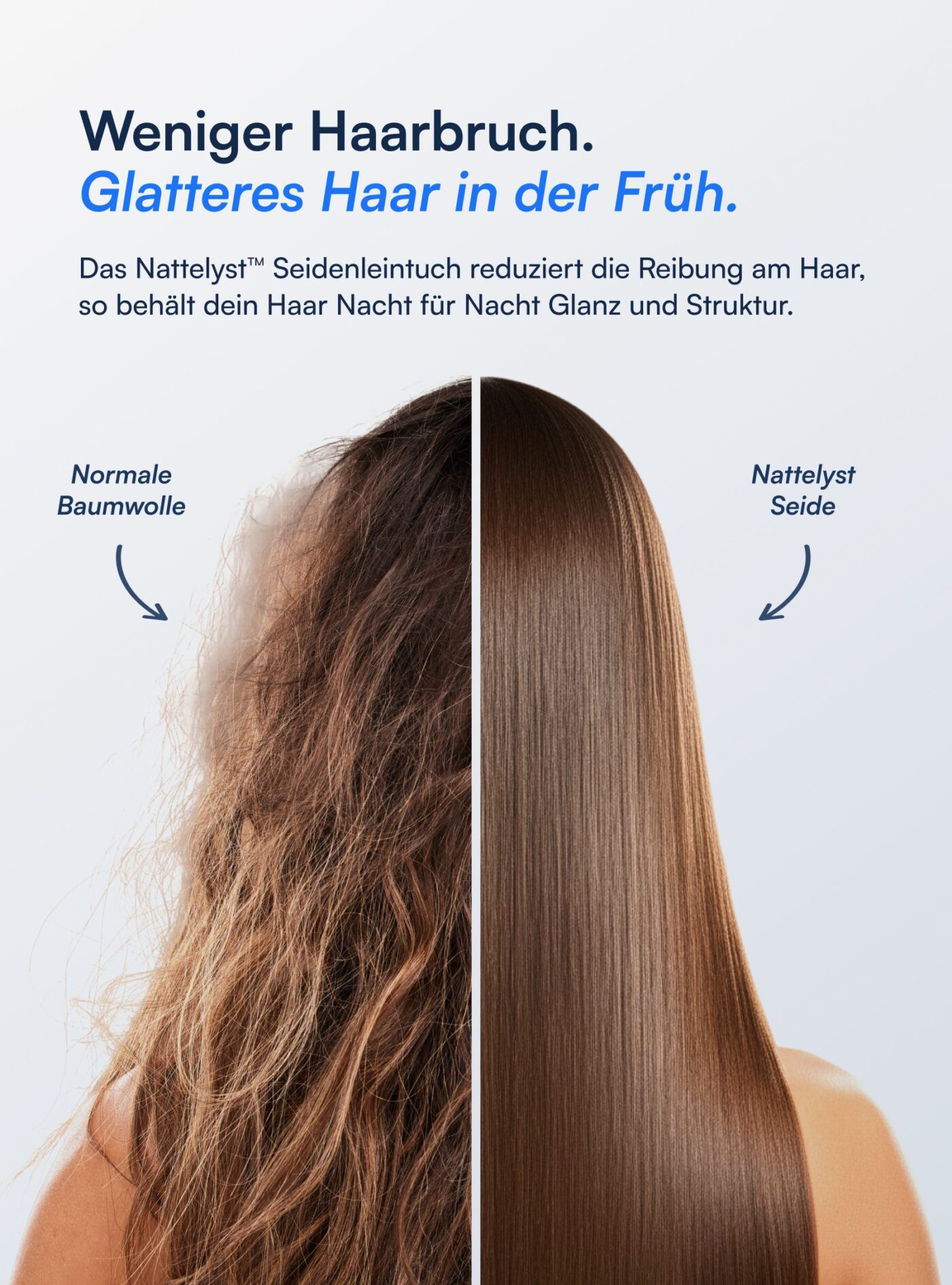 Spannleintuch aus 100 % Maulbeerseide (OEKO-TEX) Dunkelgrau
