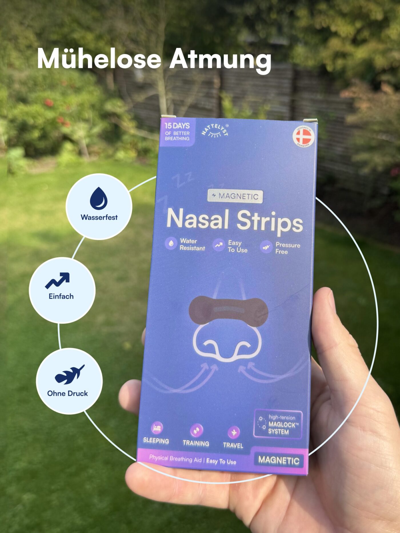 Nattelyst™ Magnetische Nasenpflaster (Besser atmen)