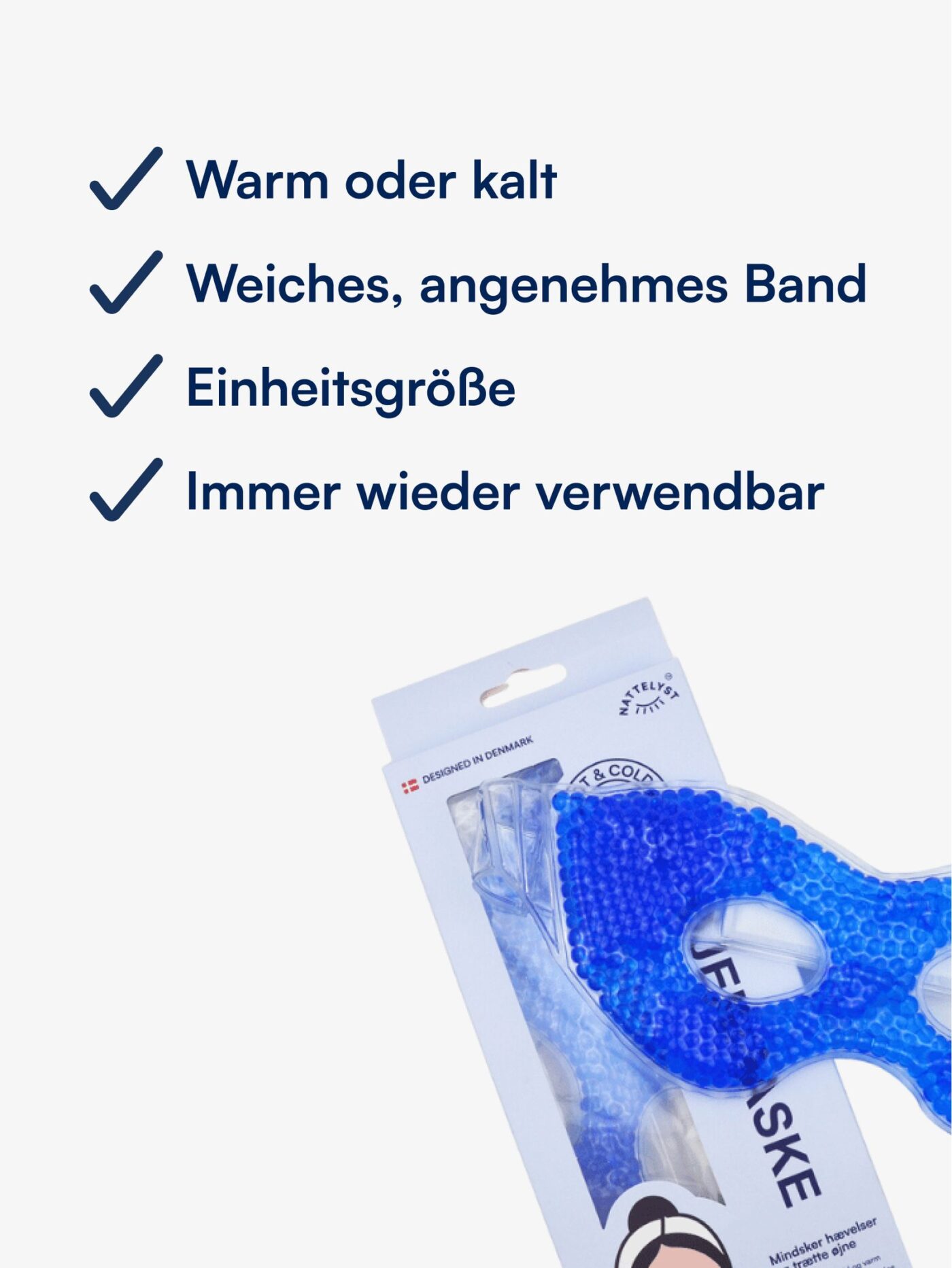 Augenmaske (warm & kalt)