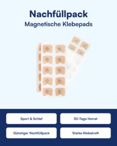 Nachfüllpack für magnetische Nasenpflaster
