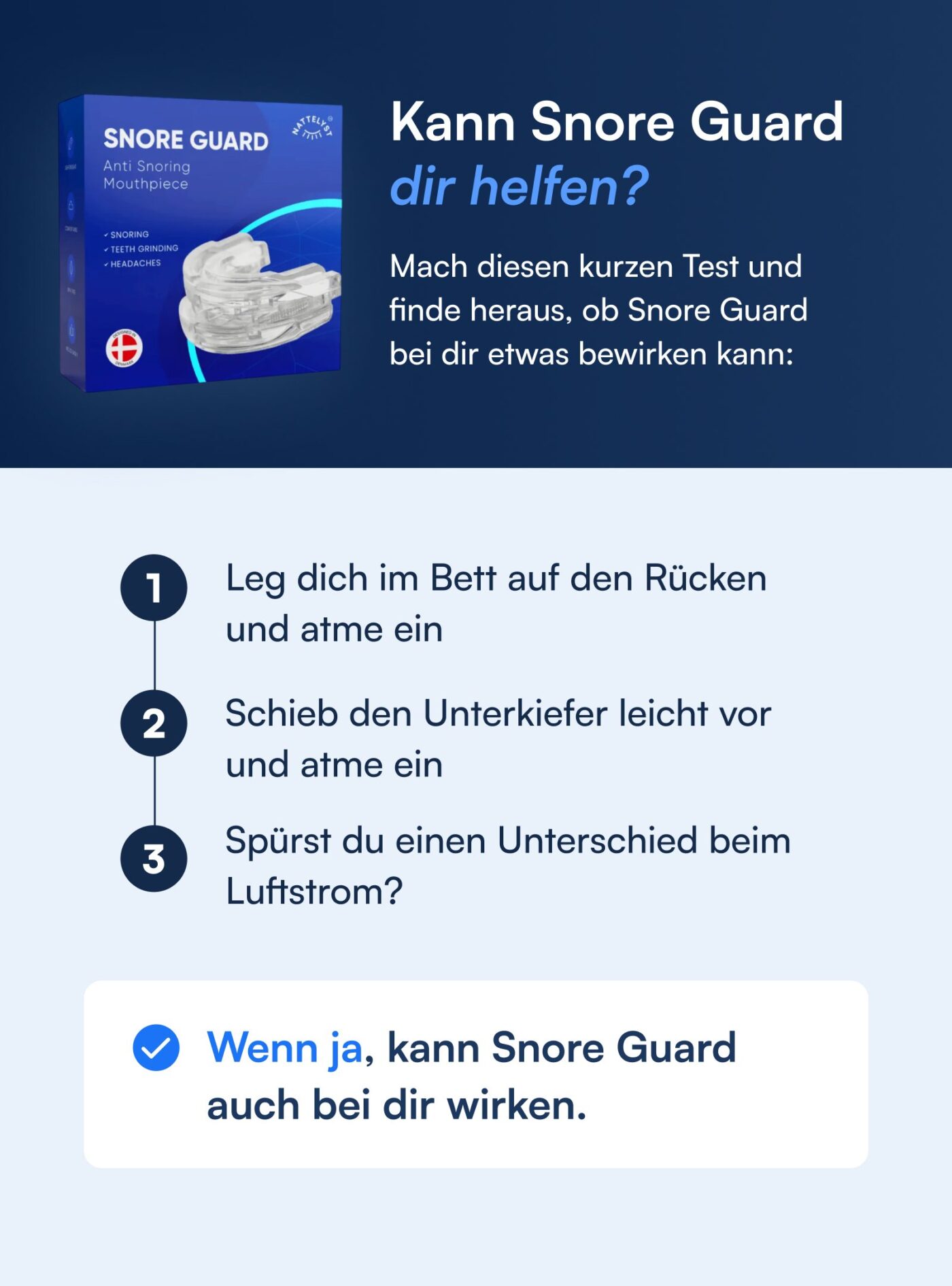 Snore Guard Schnarchschiene