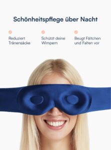 Mögli Schlafmaske aus 100 % Maulbeerseide