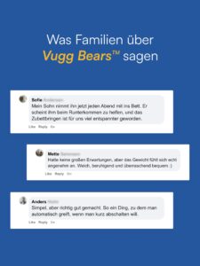 Vugg Bears™ Mika Gewichtskuscheltier (Otter)