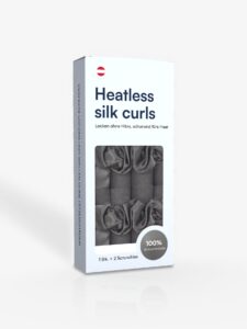 Heatless Silk Curls aus Maulbeerseide (OEKO-TEX)